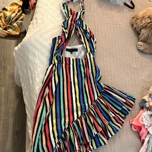 House of Harlow 1960 Multicolor Striped Dress